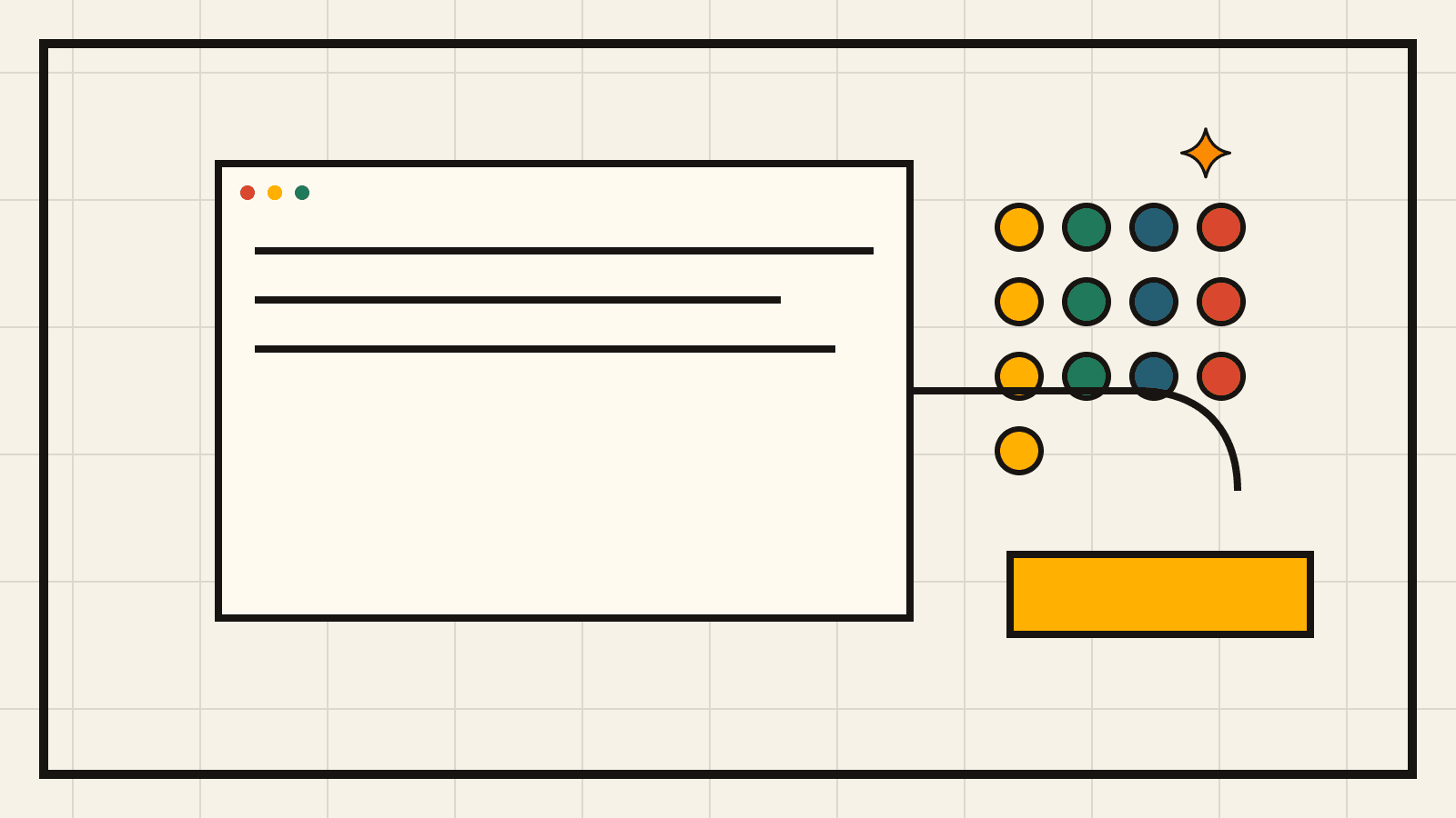A token meter counting repeated context as documents pass through a narrow model window.